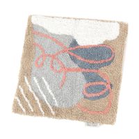 タフトクッションカバー ベージュ LAKOLE/ラコレ