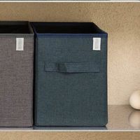 ストレージボックス（ハーフサイズ） ネイビー LAKOLE/ラコレ