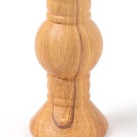 ウッドライクフラワーベース ボール LAKOLE/ラコレ