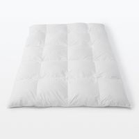 無印良品 防ダニ 羽毛掛ふとん 中厚手 Ｄ １９０×２１０ｃｍ 良品計画