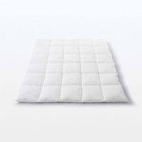 無印良品 再生ポリエステルわた 防ダニ 掛ふとん Ｓ １５０×２１０ｃｍ 良品計画
