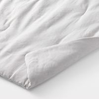 無印良品 木の実から作ったカポック混二重ガーゼ 薄掛ふとん Ｄ １９０×２１０ｃｍ グレー 良品計画