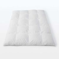 無印良品 防ダニ 羽毛掛ふとん 中厚手 Ｓ １５０×２１０ｃｍ 良品計画