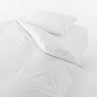 無印良品 洗いざらしボックスシーツ Ｓ １００×２００×１８‐２８ｃｍ用 オフ白 良品計画