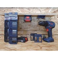 ステルスマウント バッテリーマウントボッシュ18V用(6個入り)ブルー BM-BO18-BLU-6 1セット(6個)（直送品）