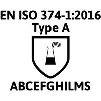 アンセル・ヘルスケア・ジャパン Ansell 耐溶剤作業手袋 アルファテック 02ー100 XS 02-100-6 1双 658-4994（直送品）