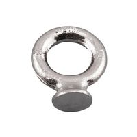 エスコ φ9.6/4.7mm パッドアイ(溶接/ステンレス製) EA638GF-11 1セット(15個)（直送品）