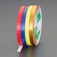 エスコ 9mmx50m パックシールテープ(金/1巻) EA944NM-7C 1セット(11巻)（直送品）