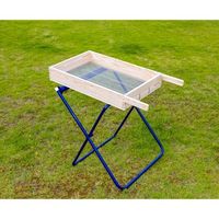 エスコ 630x550x730mm 砂ふるい台 EA992CT-40 1台（直送品）