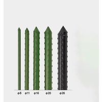 エスコ φ26x4000mm 超ロング支柱(イボ付/10本) EA628ZZ-112 1セット（直送品）