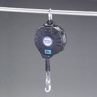 エスコ φ5.0mmx20m 安全ブロック(ステンレス製ワイヤー付) EA998FX-12B 1個（直送品）