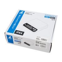 エスコ 6000g(2.0g) 防水・防塵デジタルはかり EA715SF-3 1台（直送品）