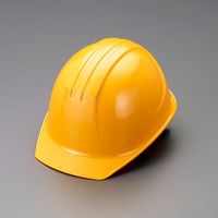エスコ ヘルメット(エアライト/黄) EA998BB-23A 1セット(2個)（直送品）