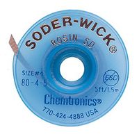 エスコ 2.8mm ソダーウィック(25巻) EA323-4A 1袋（直送品）