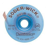 エスコ 3.9mm ソダーウィック(25巻) EA323-5A 1袋（直送品）