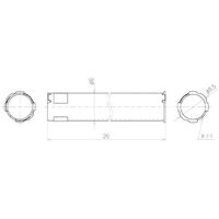 エスコ 8 x 6mm チューブ内径保護リング(10個) EA125DX-86A 1セット(15袋)（直送品）