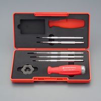 エスコ 0.4ー2.0Nm トルクドライバー(TORX・ツバ付ビット) EA723PB-50A 1セット（直送品）