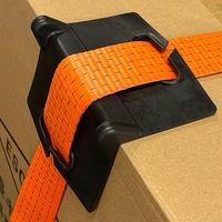 エスコ 135x90x90mm 角当て(ベルトスリング&荷締機) EA981N-12A 1セット(6個)（直送品）