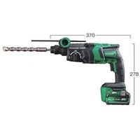 エスコ DC36.0V/28mm ハンマードリル(充電式) EA810DN-1A 1台（直送品）