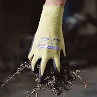 トワロン まとめ買い 耐切創手袋 アクティブグリップアドバンスKEVーS 10/XL (12双入) 591S-12P-10XL（直送品）