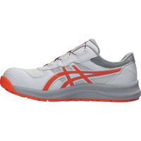 ASICS ウィンジョブ CP219 BOA ホワイト/ショッキングオレンジ 28.0cm 1273A092.100-28.0 1足（直送品）