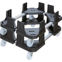 トラスコ中山 TRUSCO スタッキングアルミカート オリコン50L用 TSALD50 1台 660-7299（直送品）