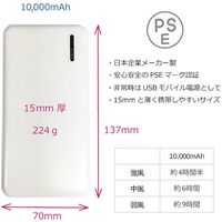 岡潮 空調ベストセット20201 ネイビー LL ブラシレスファン・モバイルバッテリー付 20201N-LL-0930 1式（直送品）