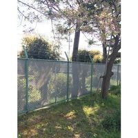 トラスコ中山 TRUSCO 防炎2類 防炎メッシュシートエコノミー 1.8mX3.6m グレー BM1836-GY 1枚 666-1438（直送品）