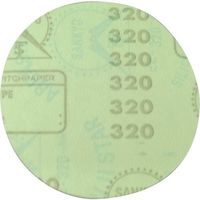 三共 マジック式研磨紙 HNADーS NHハイピッチディスク(穴なし)125―#320 HNADS125-320 1セット(50枚)（直送品）