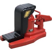 今野製作所 イーグル 低床・レバー回転・安全弁付爪つきジャッキ 爪能力3t 爪ロングタイプ ET-060L 1台 677-1798（直送品）