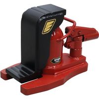 今野製作所 イーグル 低床・レバー回転・安全弁付爪つきジャッキ 爪能力3t ET-060 1台 677-1812（直送品）