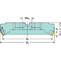 サンドビック SANDVIK コロミル360カッター(450) 360-400Q60-Z15D19 1台 561-0087（直送品）