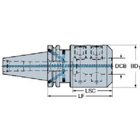 サンドビック SANDVIK フェースミルホルダ(530) 392.55523-3032095 1個 561-2101（直送品）