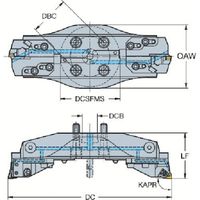 サンドビック SANDVIK コロボア820XL(530) 820-380CN19 1個 825-0697（直送品）