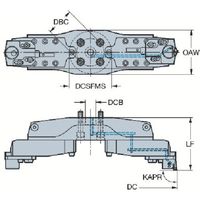サンドビック SANDVIK コロボア825XL(530) 825-1275TC11 1個 825-0801（直送品）