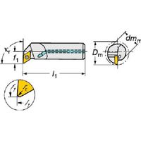 サンドビック SANDVIK コロターン111 ポジチップ用ボーリングバイト(480) A10K-SDUPL 07-ER 1本（直送品）