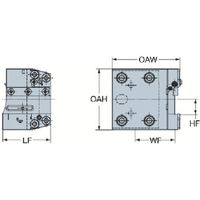 サンドビック SANDVIK ブレードアダプタ(550) APBR-OK-A-25-HP 1個 825-1548（直送品）