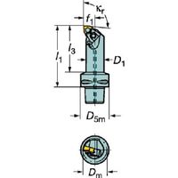 サンドビック SANDVIK コロマントキャプト TーMax P用カッティングヘッド(410) C4-MWLNL-22110-08 1個（直送品）