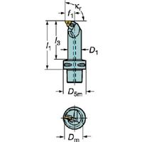 サンドビック SANDVIK コロマントキャプト TーMax P用カッティングヘッド(410) C4-PTFNR-27120-16W 1個（直送品）