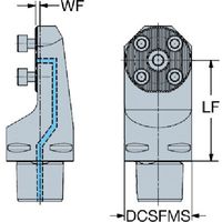 サンドビック SANDVIK コロターンSL(410) C4-SL-32-60-RF 1個 567-2121（直送品）