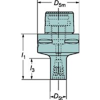 サンドビック SANDVIK コロミルEH コロマントキャプト一体型ホルダ(530) C5-391.EH-10 026 1個（直送品）
