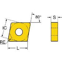 サンドビック SANDVIK TーMax P 旋削用ネガチップ(110) 1115 CNMG 12 04 12-SMC 1セット(10個)（直送品）