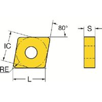 サンドビック SANDVIK TーMax P 旋削用ネガチップ(110) 1115 CNMG 12 04 16-MRR 1セット(10個)（直送品）