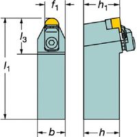 サンドビック SANDVIK TーMax 外径用ネガ・バイト セラミック(210) CRDNN 3232P 15-ID 1本（直送品）