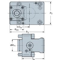 サンドビック SANDVIK コロマントキャプト 手動クランプホルダ(550) C6-TLE-MS110A 1個 568-5087（直送品）
