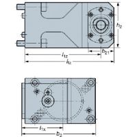 サンドビック SANDVIK コロマントキャプト 手動クランプホルダ(550) C6-TRI-MS110A 1個 568-5222（直送品）