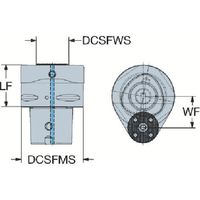 サンドビック SANDVIK コロターンSL(410) C8-570-40-LG-040-MZ 1個 568-6105（直送品）