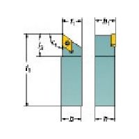 サンドビック SANDVIK コロターン107 小型旋盤用シャンクバイト(210) SDACR0808K07-S 1本 578-2996（直送品）