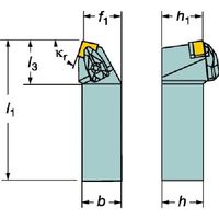 サンドビック SANDVIK TーMax セラミックチップ用シャンクバイト(410) CSRNR 3225P 15-4 1本（直送品）