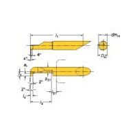 サンドビック SANDVIK コロターンXS 溝入れ加工用超硬ソリッド工具(325) 1025 CXS-05G078-5220L 1本（直送品）